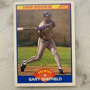 Gary Sheffield rookie card 1989